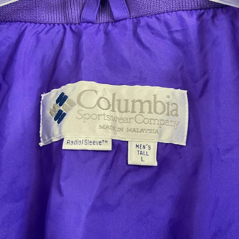 Vintage 80s/90s Columbia Bugaboo 3-in-1 Jacket & Fleece w/ Aztec Collar